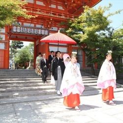 八坂神社 常磐新殿で結婚式 ウェディングニュース結婚式場検索
