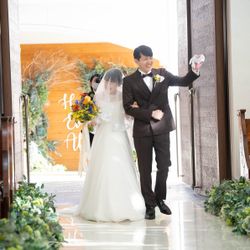 ミエルクローチェ（Miel Cloche）で挙げた_wd_tmsecretさんの結婚披露宴・挙式カバー写真1枚目