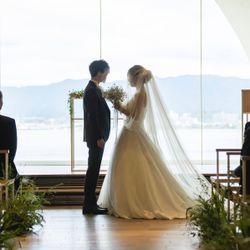 セトレ マリーナびわ湖（SETRE MARINA BIWAKO）で挙げたhanaethikoさんの結婚披露宴・挙式カバー写真1枚目