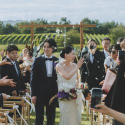 中伊豆ワイナリーシャトーT.Sで挙げたm_k.725さんの結婚披露宴・挙式カバー写真1枚目