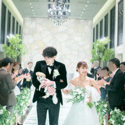 カノビアーノ 福岡で挙げたinsta_156cmさんの結婚披露宴・挙式カバー写真1枚目