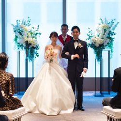 フォーシーズンズホテル東京大手町で挙げたmfmf0504さんの結婚披露宴・挙式カバー写真1枚目