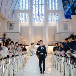 ノートルダム神戸で挙げたyui._.weddingさんの結婚披露宴・挙式カバー写真1枚目