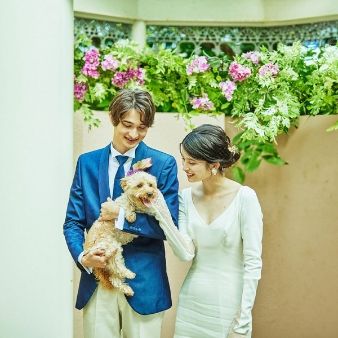 【愛犬・ペットと叶える感動WD】ペット婚演出体験×最旬会場見学