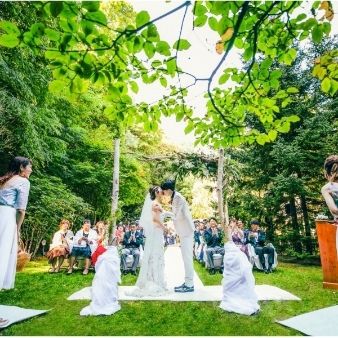 会場イチオシ魔法の一日をチラ見せ♪森のチャペル＆全館巡りツアー★美食付き