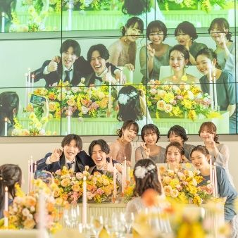 《平日限定》チャペル＆NEWガーデン演出体験×試食×ドレス試着