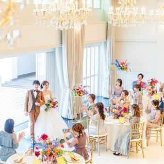 限2【1組貸切×想いを紡ぐ結婚式】ドレス試着×試食×入場体験♪