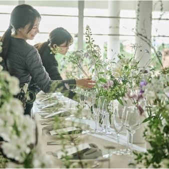 ブーケ体験付♪お花にこだわり×チャペル・料理重視はコチラ