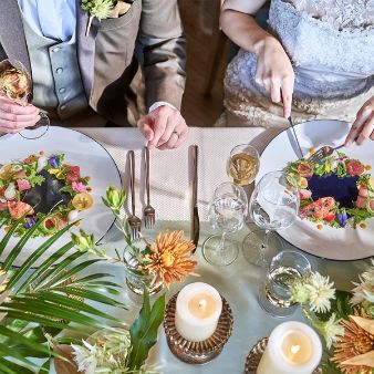 【20名以下】試食×オーシャンビュー貸切チャペルで花嫁体験＊