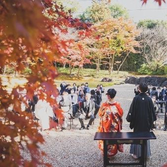 【和のプライベートウェディング】料亭の美食×庭園散策付相談会