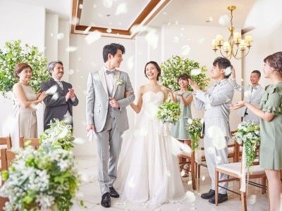 〔家族と一緒に叶える結婚式〕今なら基本料金3万8500円~！