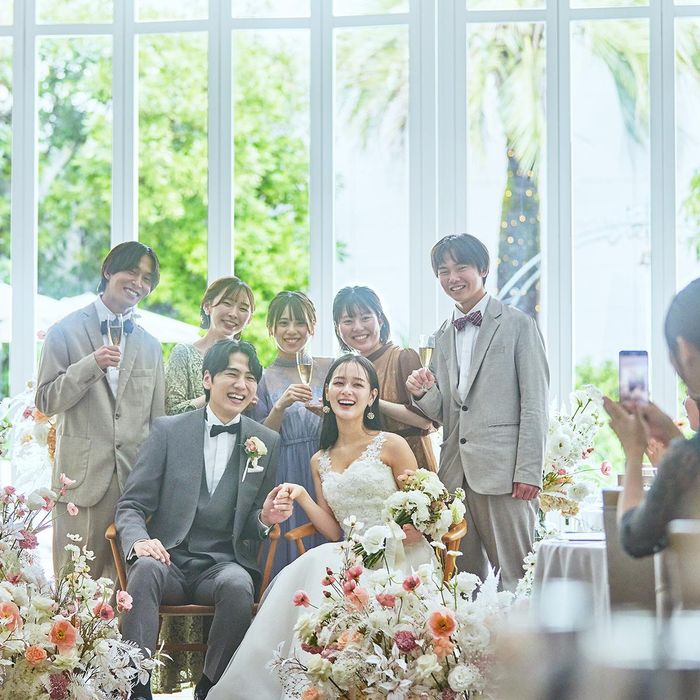 【家族Wプラン：20名99万円】白亜チャペルと料理で叶える結婚式