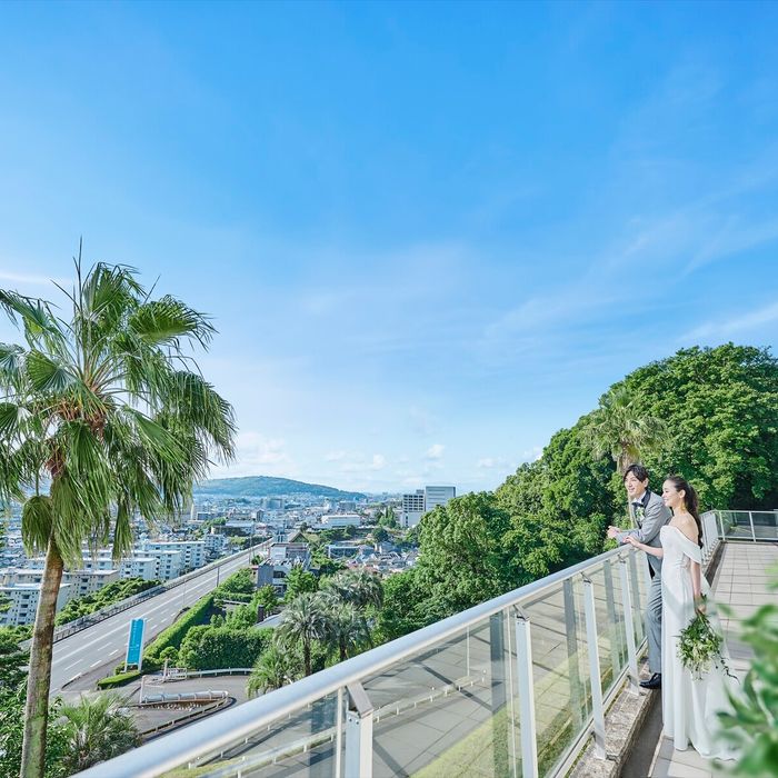 花嫁憧れ＊大聖堂の感動挙式を体験☆熊本の絶景独占×贅沢な食べ比べコース試食で四季の丘を満喫！