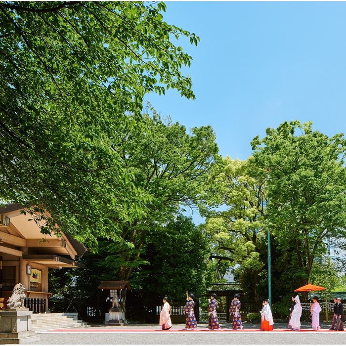 【当館人気No1*85万ご優待】神社挙式×絶品試食×"貸切"庭園体験