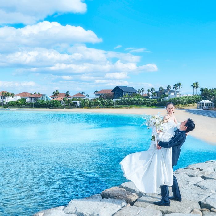 初めてにオススメ★海と森の選べるチャペル＆貸切体験×4万コース試食*安心相談会