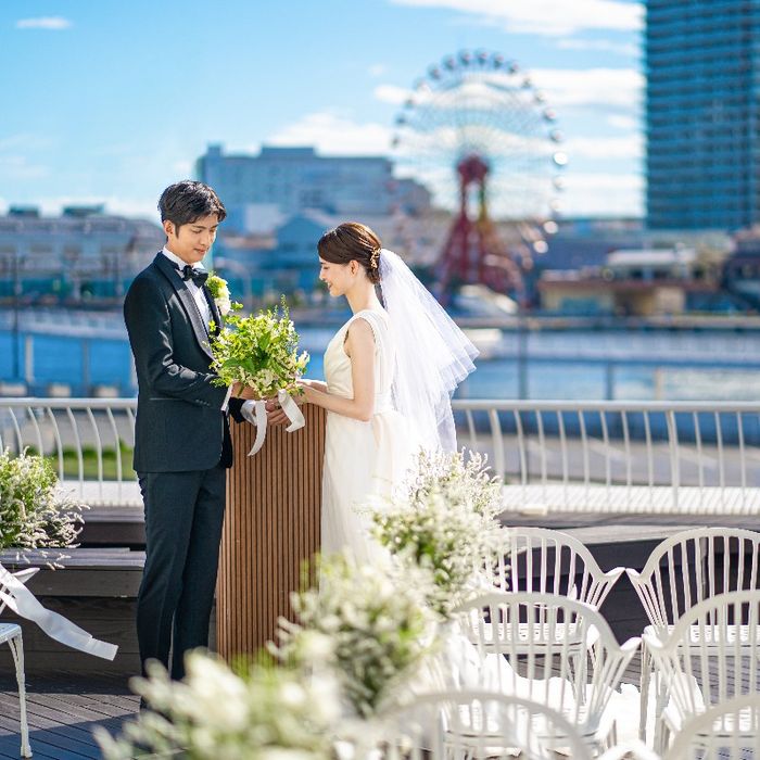 【1日1組貸切空間】贅沢試食付*感動＆絶景が広がる海と空のセレモニー×豪華150万特典付