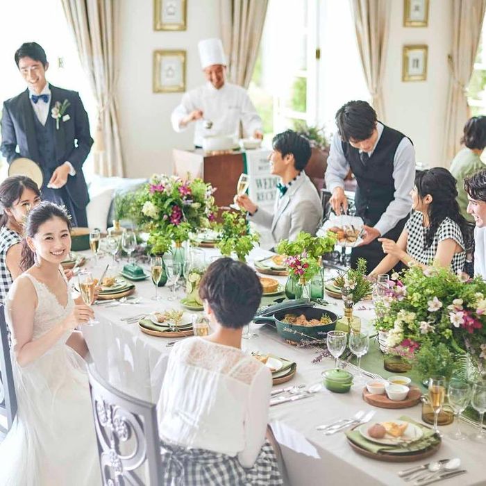 【少人数婚におすすめ】挙式×贅沢試食×おもてなし体験