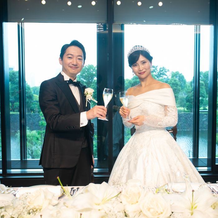 東京會舘で挙げたshio.03_wdさんの結婚披露宴・挙式カバー写真0枚目