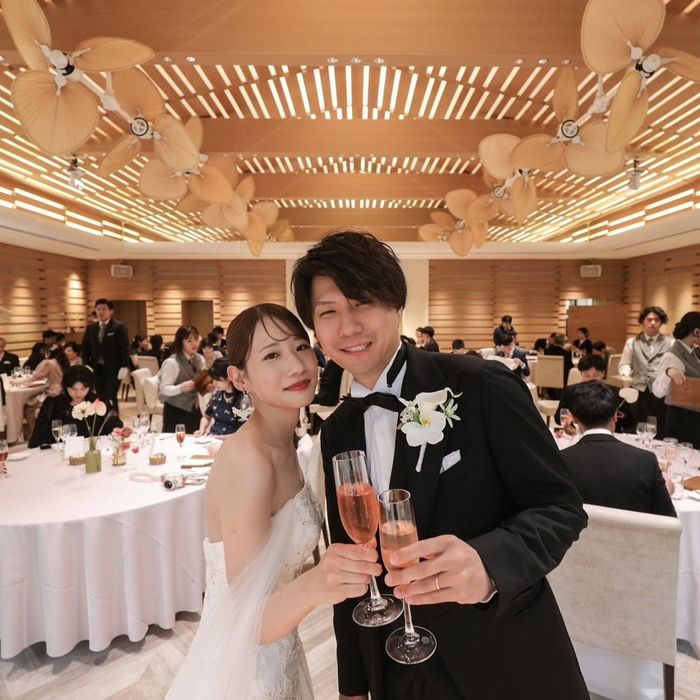 鶴見ノ森 迎賓館で挙げたchmg__wdさんの結婚披露宴・挙式カバー写真0枚目