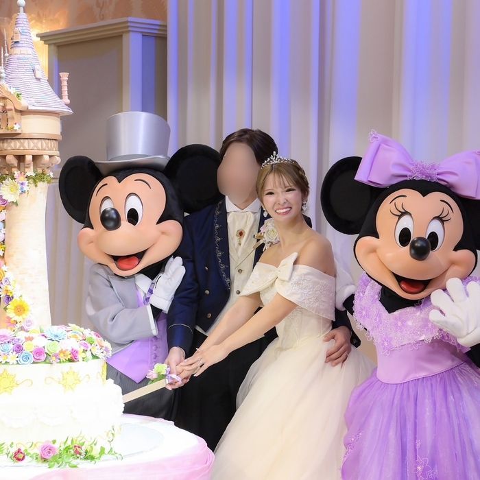 ディズニーアンバサダー®️ホテルで挙げたre_ftwさんの結婚披露宴・挙式カバー写真0枚目