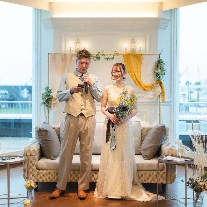 オーシャンプレイス（OCEAN PLACE）で挙げたyuimorioka618_さんの結婚披露宴・挙式カバー写真0枚目