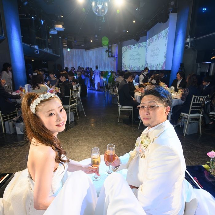 グローヴ ウィズ アクア スタイルで挙げたmarishia_wdさんの結婚披露宴・挙式カバー写真0枚目