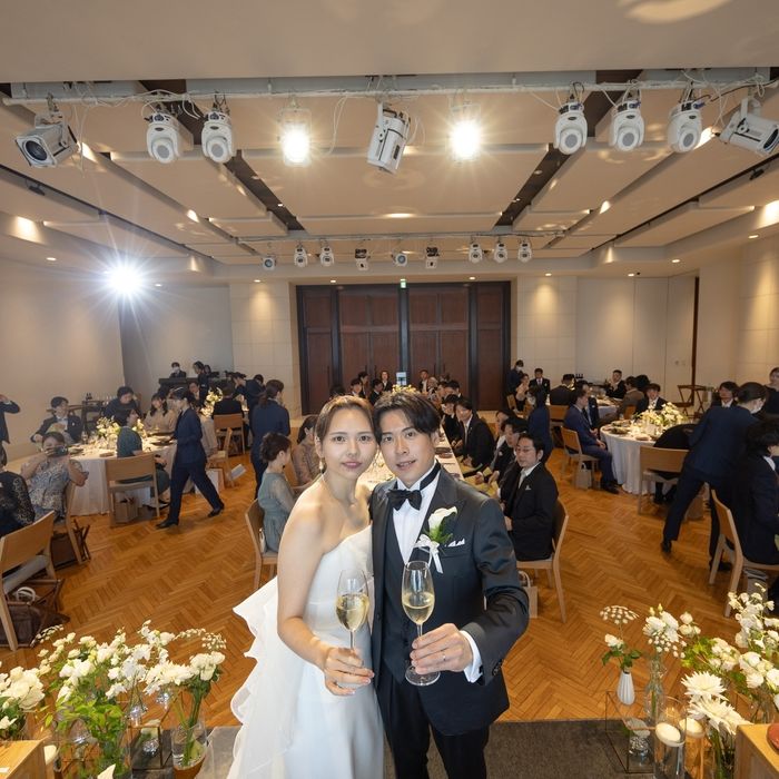 アンダーズ東京で挙げたnnm__24wedさんの結婚披露宴・挙式カバー写真0枚目