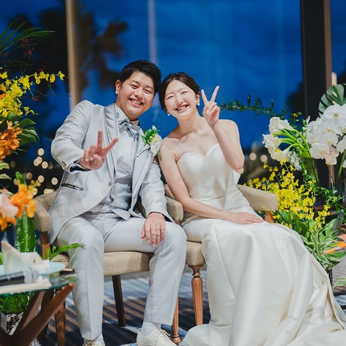 AMANDAN BLUE 青島(アマンダンブルー青島)で挙げたyuuukap0さんの結婚披露宴・挙式カバー写真0枚目