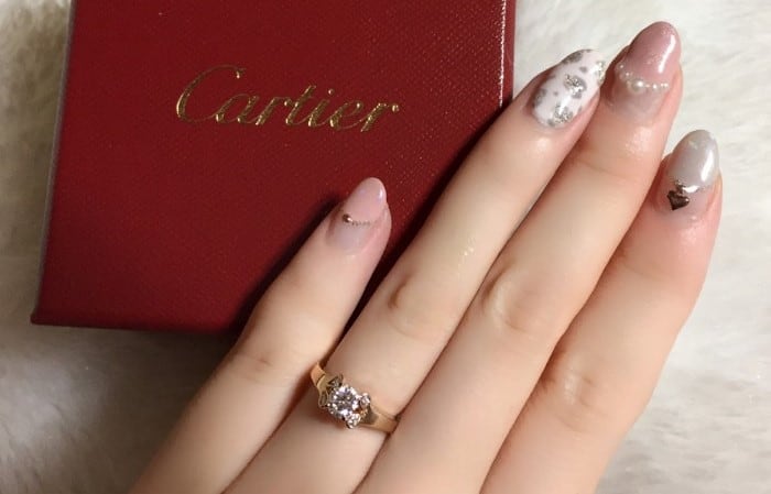 カルティエ Cartier バレリーナ 婚約指輪