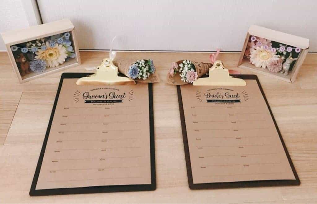 結婚式の芳名帳とは おすすめアイテム 無料テンプレート 作り方をまるっと紹介 結婚式準備はウェディングニュース