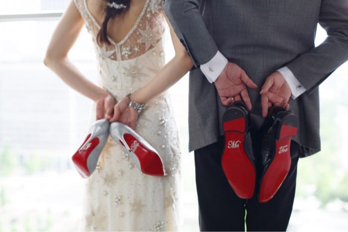 レディースルブタン　パンプス　ヒール　ブライダル　結婚式　シンデレラ　ウエディング　靴