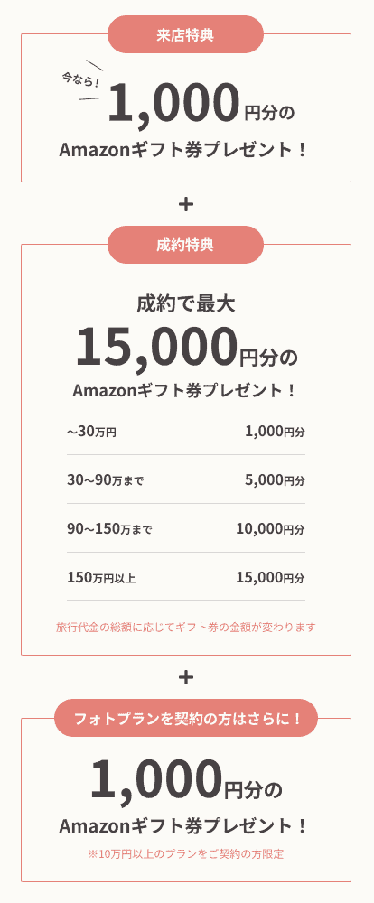 HIS【最大17,000円のギフト券がもらえる！】ハネムーン相談キャンペーン実施中♡ | ウェディングニュース