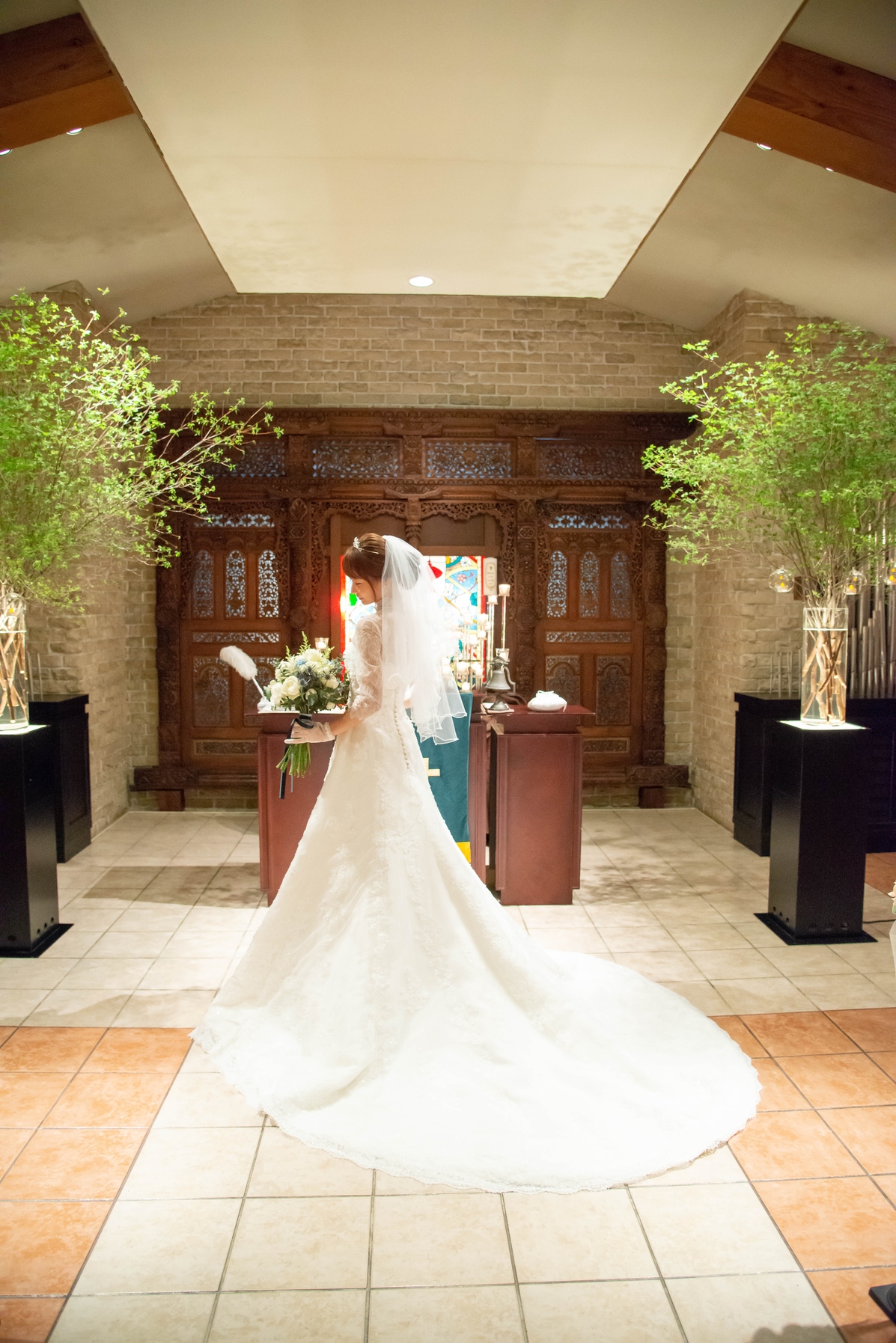 ドレス 和装の実例写真 13枚 ディアズ水戸スパニッシュガーデン ウェディングニュース結婚式場検索
