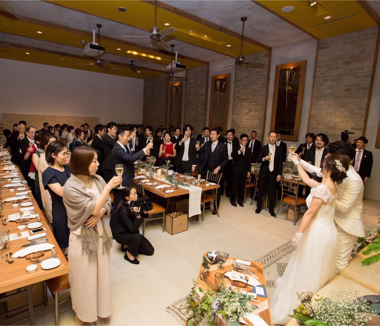 披露宴会場 演出の実例写真 296枚 Things Aoyama Organic Garden Dth シングス青山オーガニックガーデン 結婚 式場探しはウェディングニュース