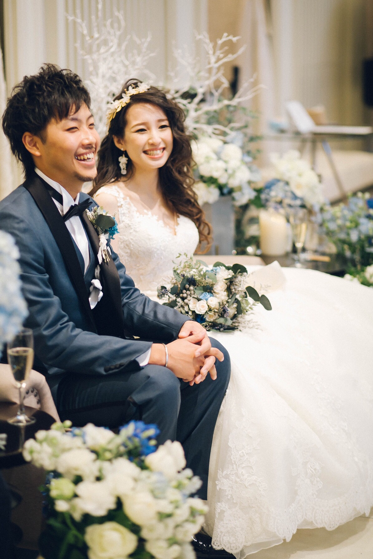 日本限定 イブニングドレスコンテスト結婚式BADCLEYMISCHAKA最高級